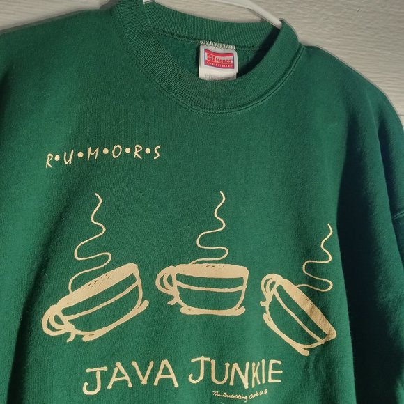 Vintage Dual Sided Florida Coffee Shop Crewneck Sweatshirt - Picture 6 of 6